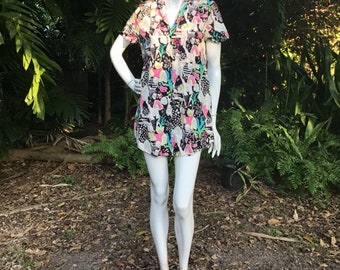 Vintage Zara cotton Dress/shirt