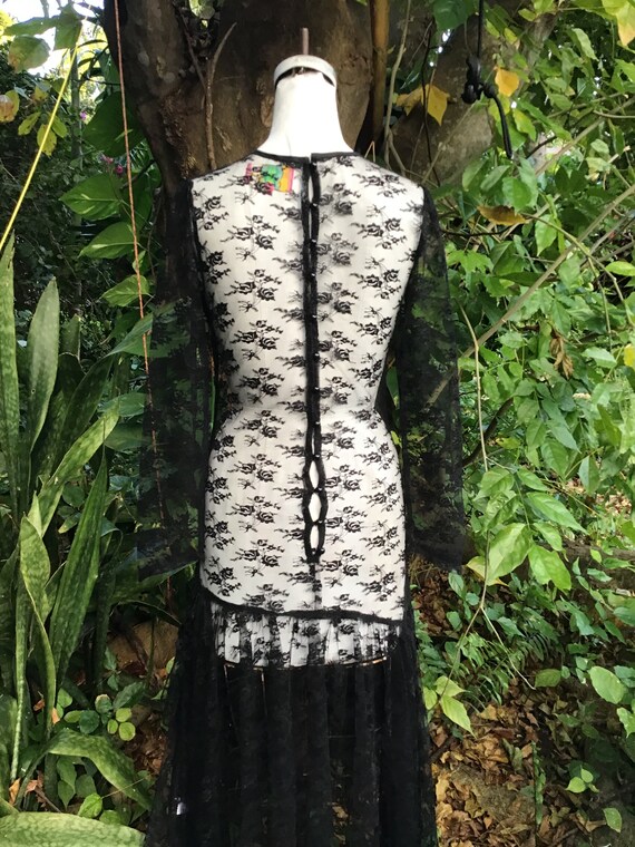 Lace Dress in black - image 6