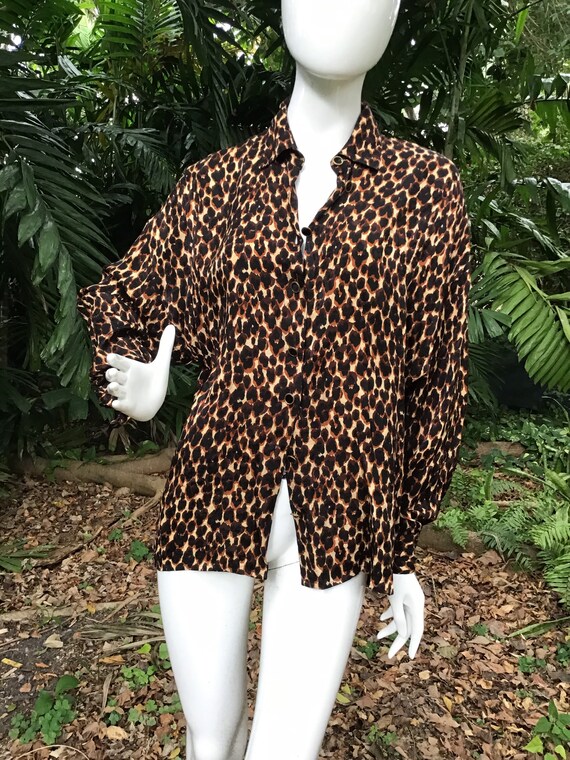 80s silk blouse by Exit Shop - image 5