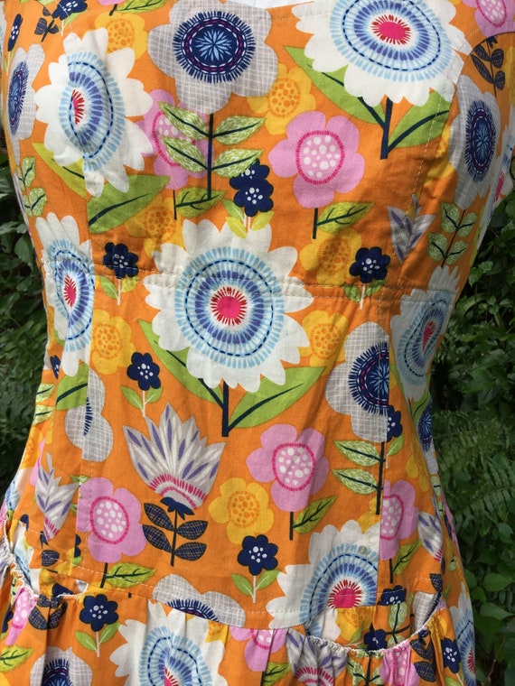Cotton summer dress 1980s - image 6