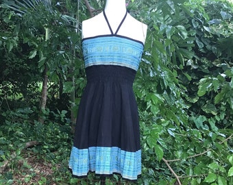 Vintage cotton halter-neck Dress