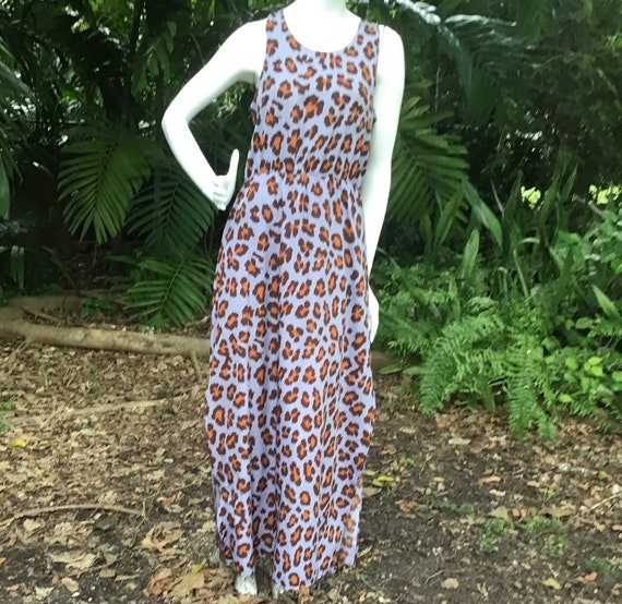 Vintage 80s maxi Dress - image 1