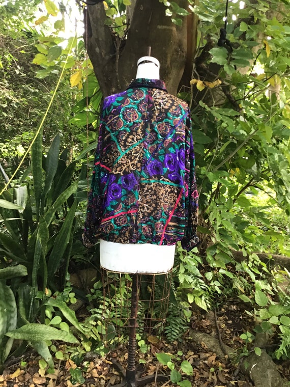 Judith Ann Blouse with sequins - image 6