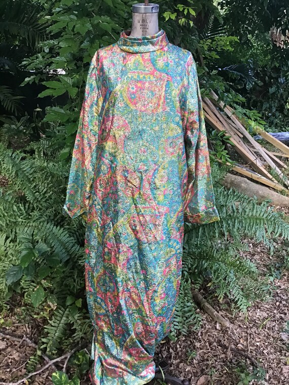 Vintage Mu MU 1960s kaftan dress