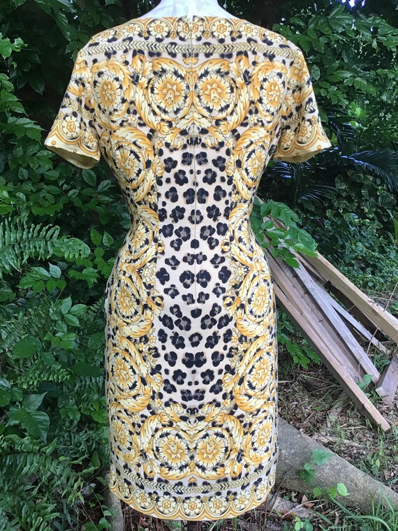 Vintage Bloomingdales silk Dress - image 6