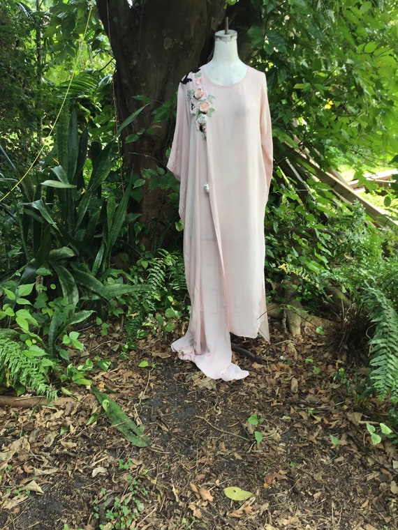 Vintage silk kaftan