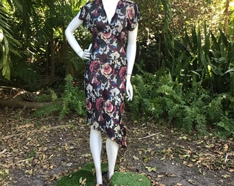 Vestido de seda vintage Anna Sui años 90