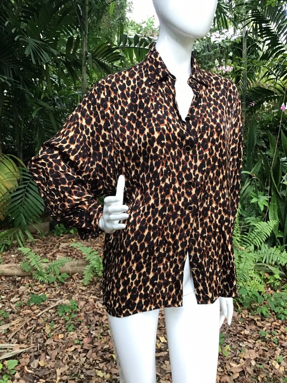 80s silk blouse by Exit Shop - image 3