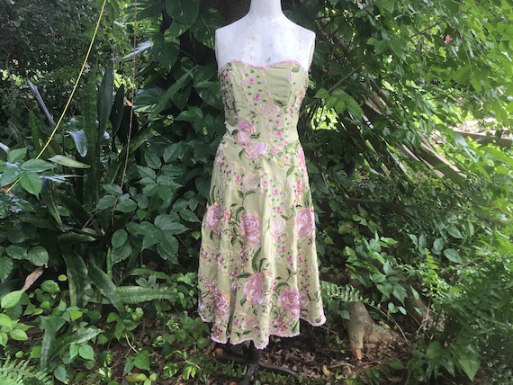 Vintage ECI embroidered cotton Dress Vintage ECI embroidered cotton Dress