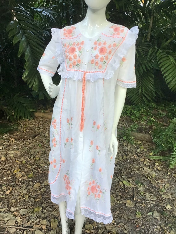 Vintage 50s robe - image 1