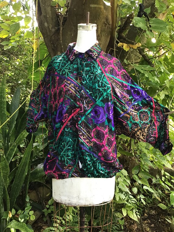 Judith Ann Blouse with sequins - image 4