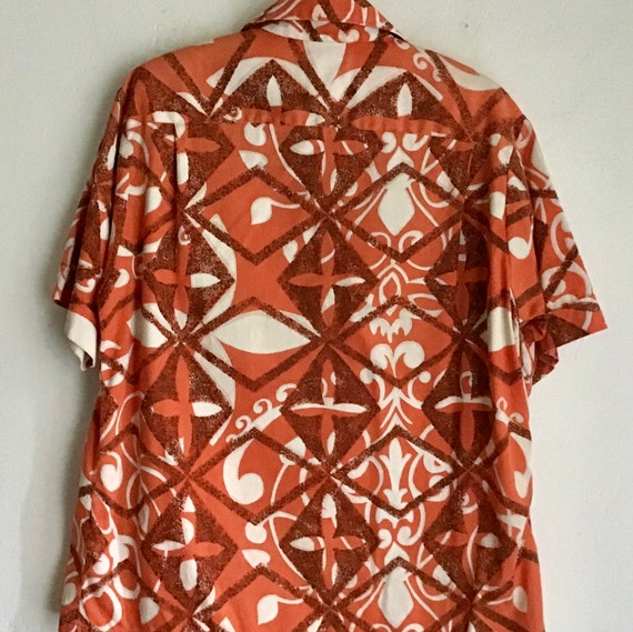 1960s cotton short sleeve shirt from California - image 6