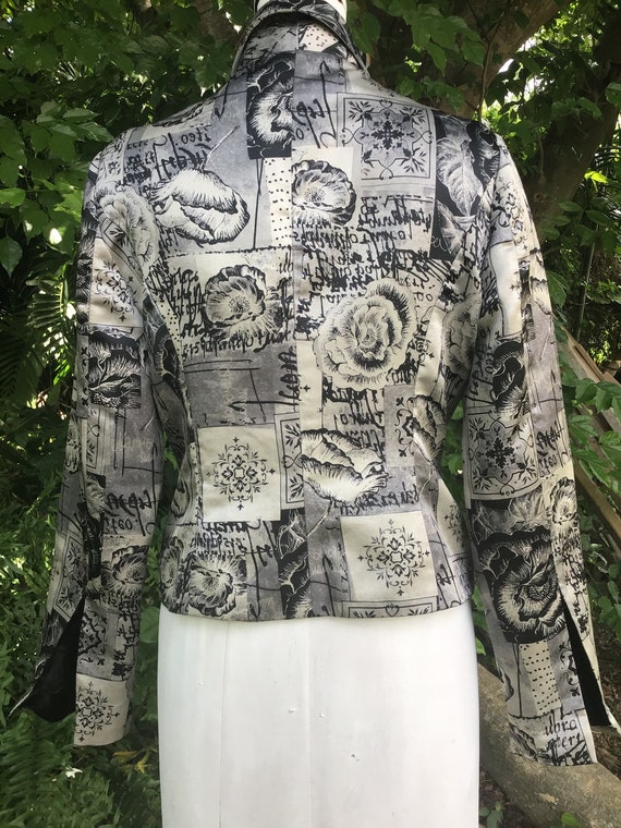 Vintage silk jacket - image 3