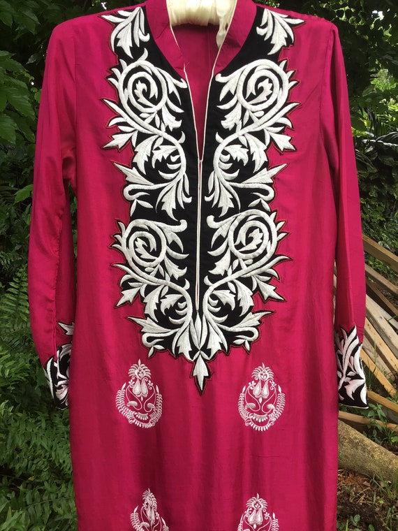 Silk tunic dress - image 5