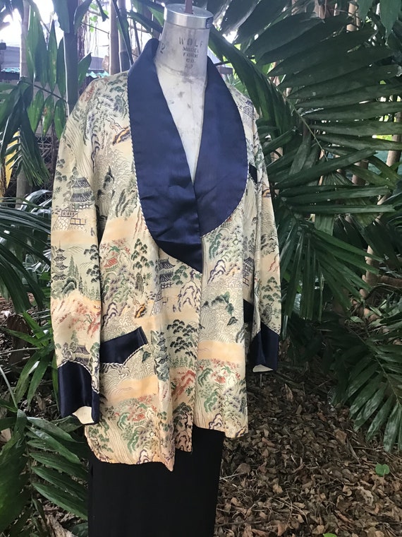 Vintage Chinese cocktail jacket 1960s - image 3