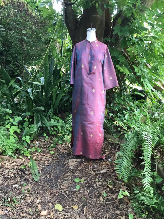 Vintage silk kaftan