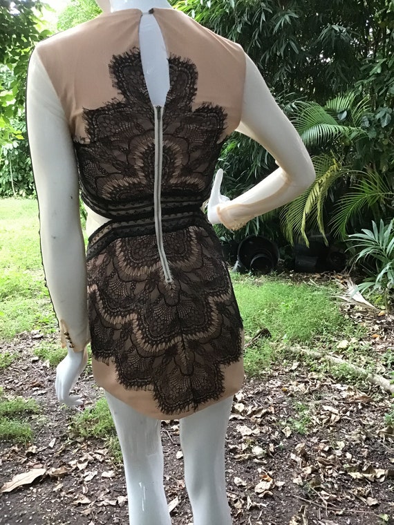 Vintage nylon and lace Dress - image 4