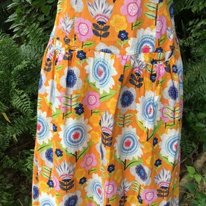 Cotton summer dress 1980s image 5