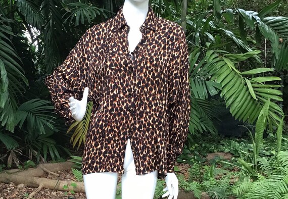 80s silk blouse by Exit Shop - image 1