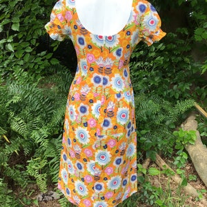 Cotton summer dress 1980s image 7