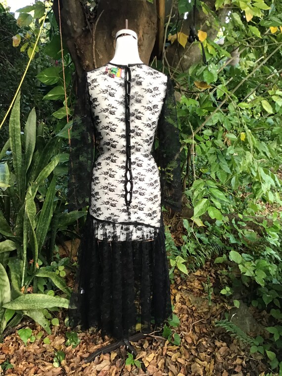 Lace Dress in black - image 7