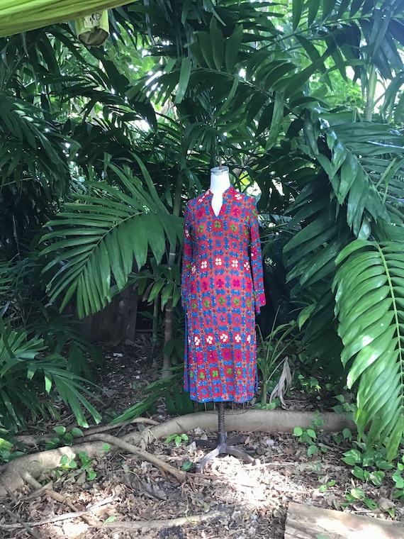 Tunic cotton embroidered Dress