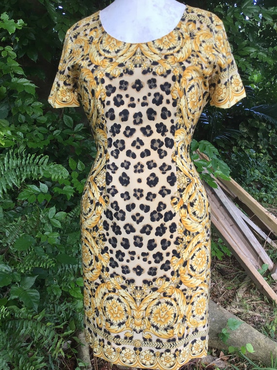 Vintage Bloomingdales silk Dress - image 5