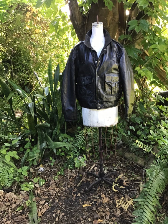 Men’s Black Diesel moto Jacket