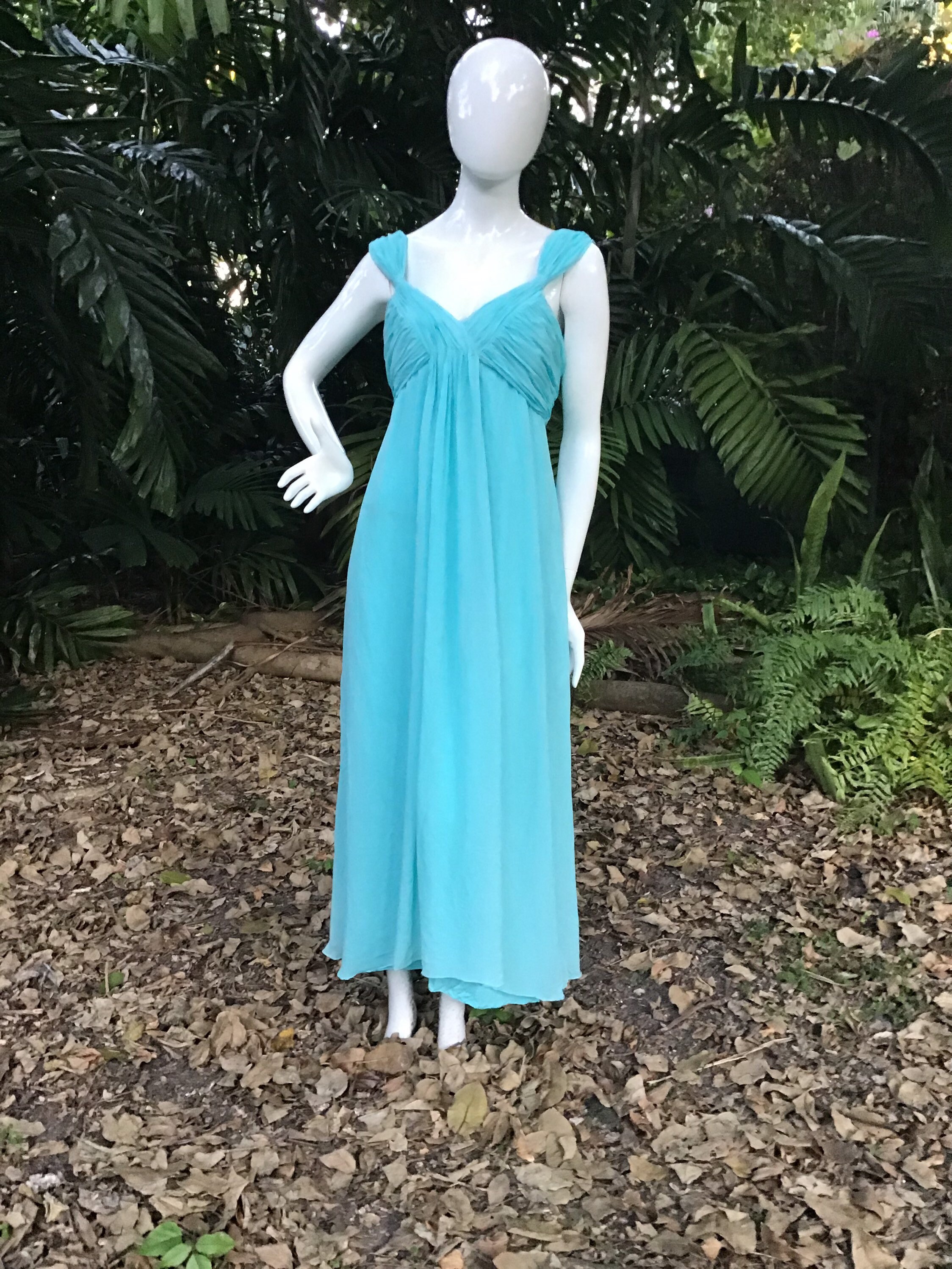 marchesa silk maxi dress $990 MARCHESA NOTTE ONE SHOULDER MAXI WHITE DRESS RUFFLE DETAIL 100% SILK SIZE 0