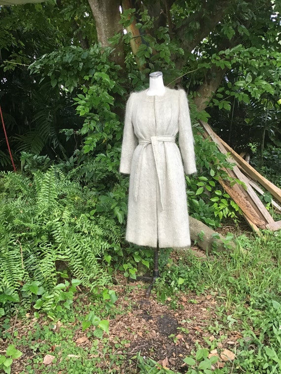 Bonwit Teller mohair coat