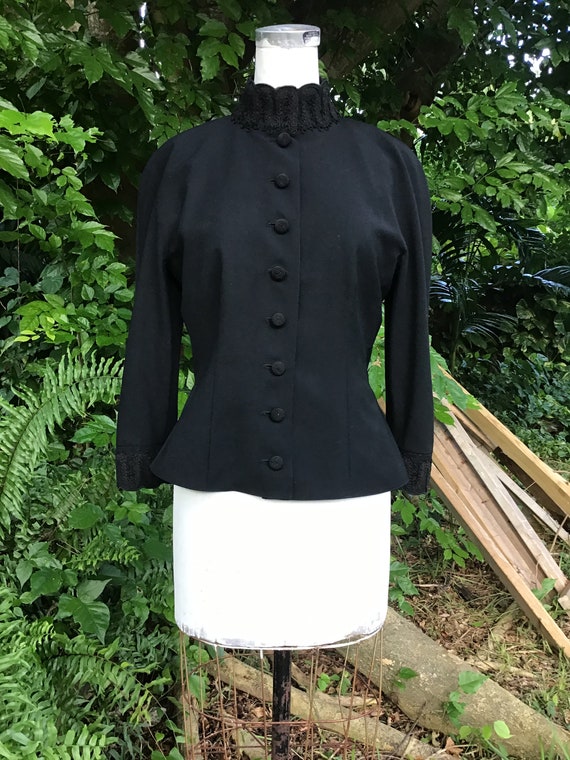 Vintage Jenny Black Jacket - image 4