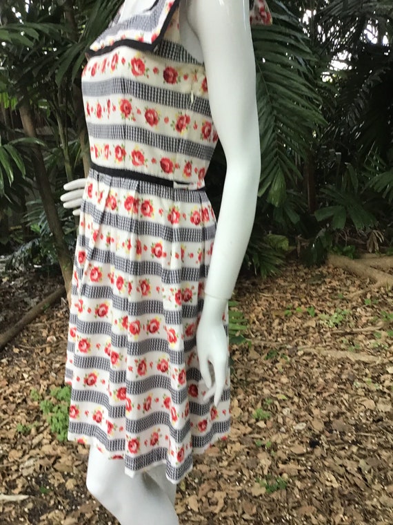 Vintage Trollied Dolly Cotton Dress Etsy UK