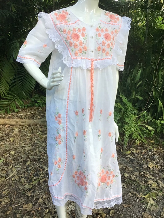 Vintage 50s robe - image 5