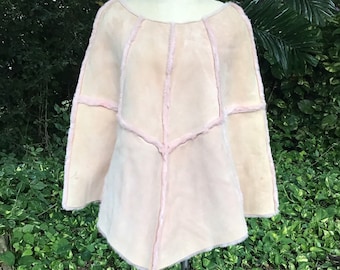 Vintage UGG sheepskin poncho