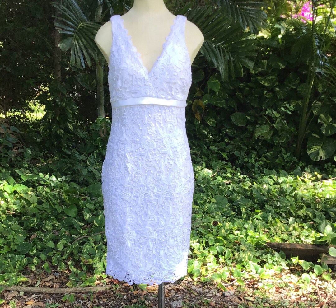 Vintage Chetta B Designer Lace Dress