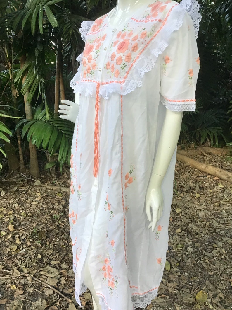 Vintage 50s Robe - Etsy