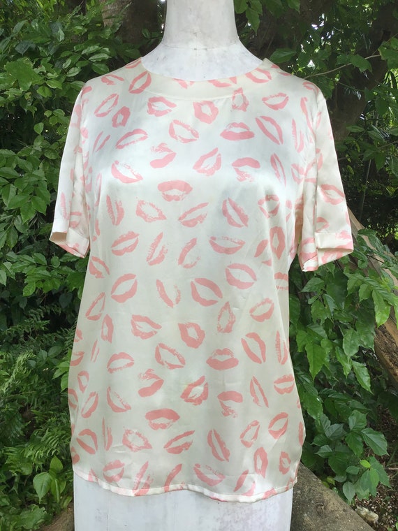 Vintage Escada silk Top - image 2