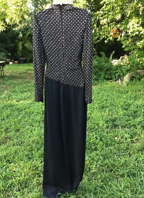 Carolina Herrera evening dress with beads and seq… - image 10