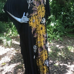 Vintage 60s poly lightweight kaftan image 4