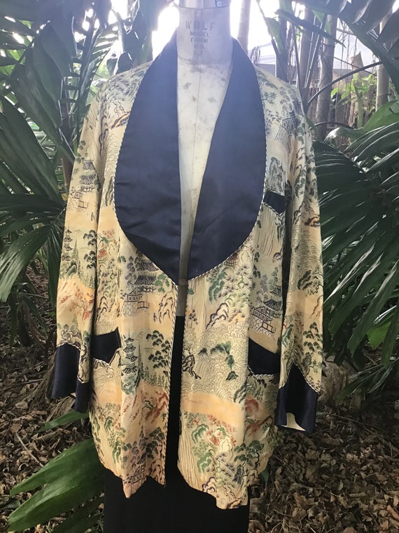 Vintage Chinese cocktail jacket 1960s - image 1