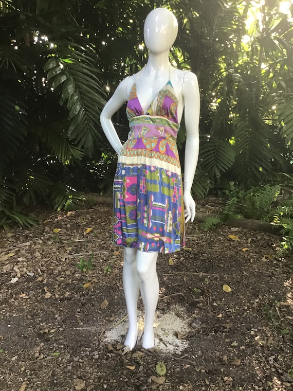 Alica&Trixie silk halter Dress