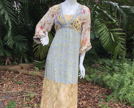 Vintage Zara Cotton rayon Dress - image 1