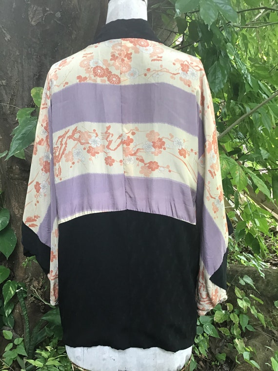 Reversible Japanese silk Kimono - image 5