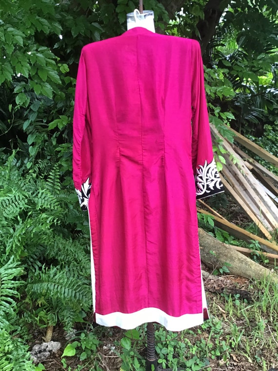 Silk tunic dress - image 8