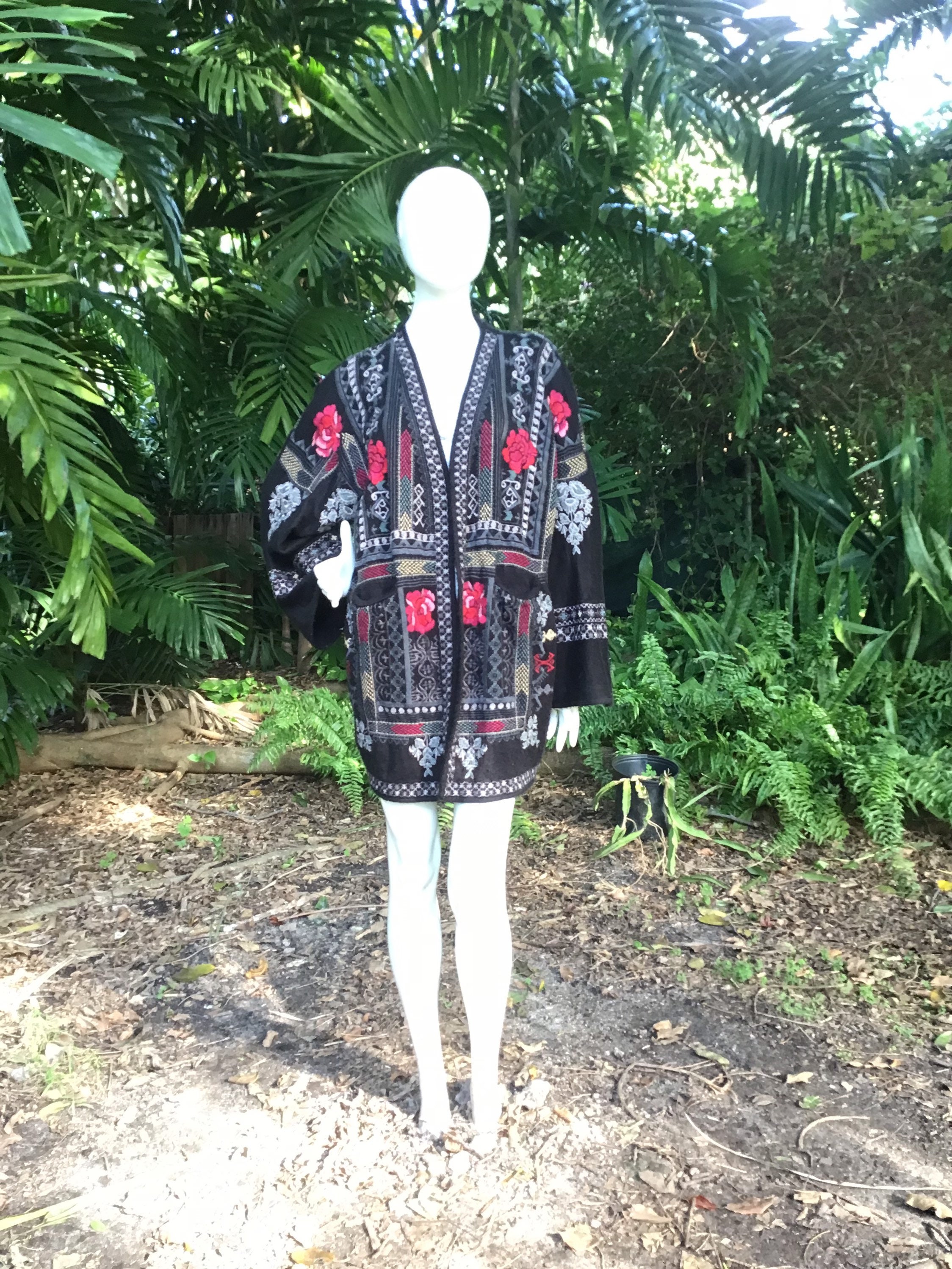 Johnny was clearance garden kimono dress