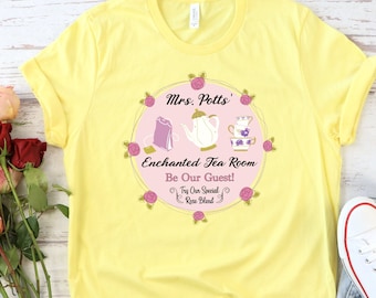 Mrs. Potts Shirt: Beauty and the Beast Disneyland Tee