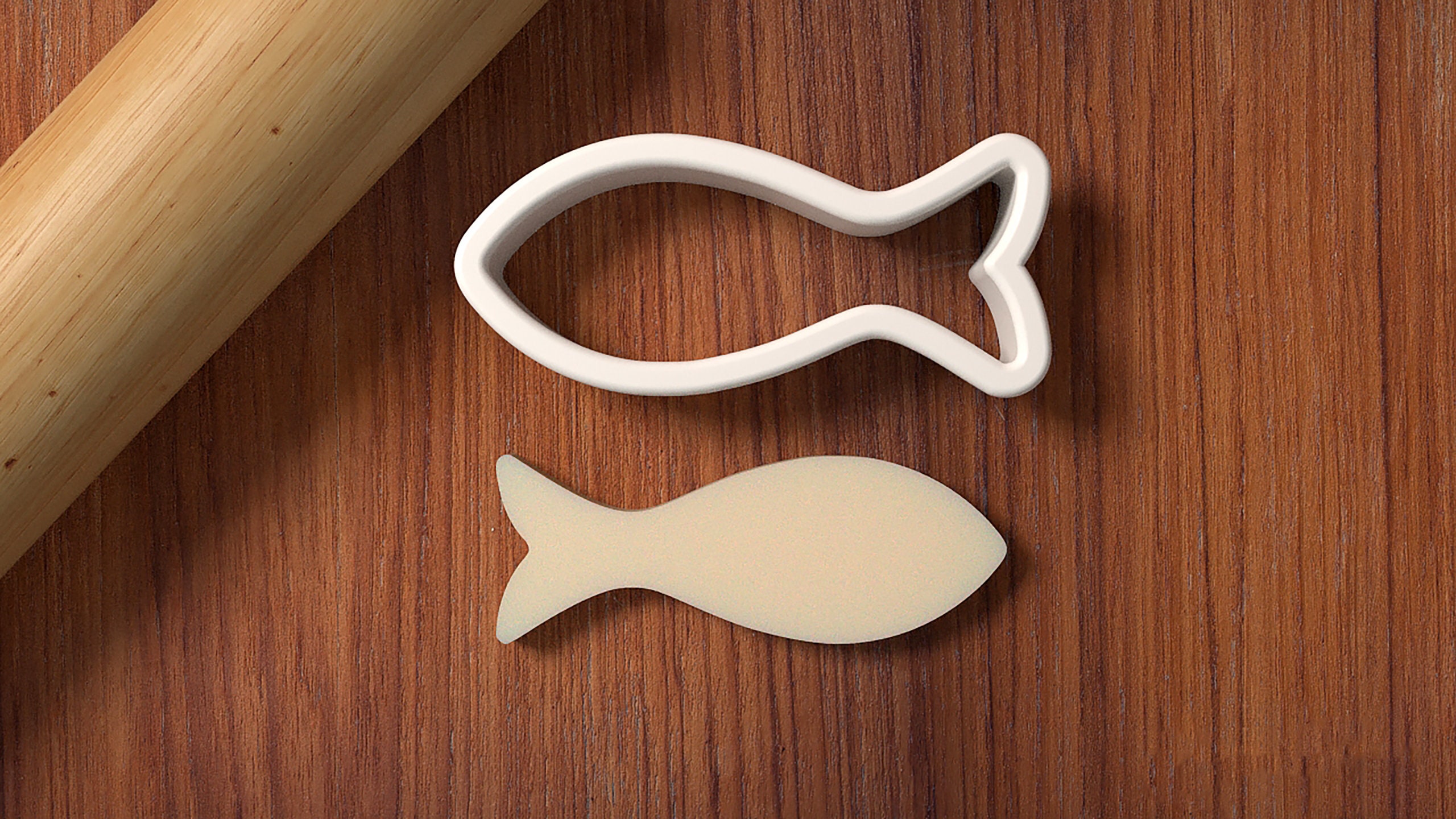 STL File Fish cookie cutter sardine fondant cutter Etsy Nederland