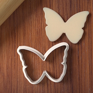 STL File Butterfly Cookie Cutter - 3D Printed Cookie Cutter