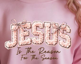 Faux Yarn Valentine Jesus Loved Beyond Measure Christian Shirt Faith Based Cozy Tee