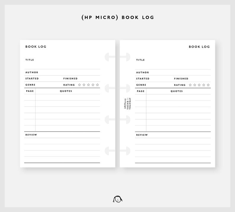 K&ouml;nnte beinhalten: Ein schwarz-wei&szlig;es druckbares Buchtagebuch zum Verfolgen gelesener B&uuml;cher. Das Tagebuch enth&auml;lt Abschnitte f&uuml;r Titel, Autor, Beginn, Genre, Seite, Ende, Bewertung, Zitate und Rezension.